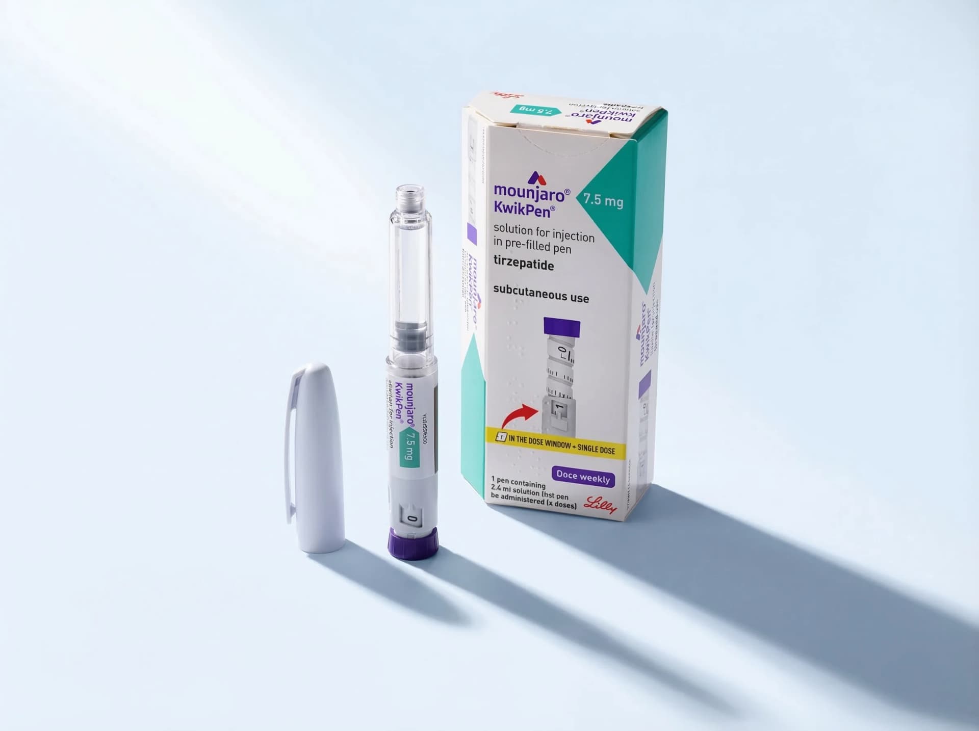 Мунджаро (Mounjaro) KwikPen — оригінальна ручка Eli Lilly