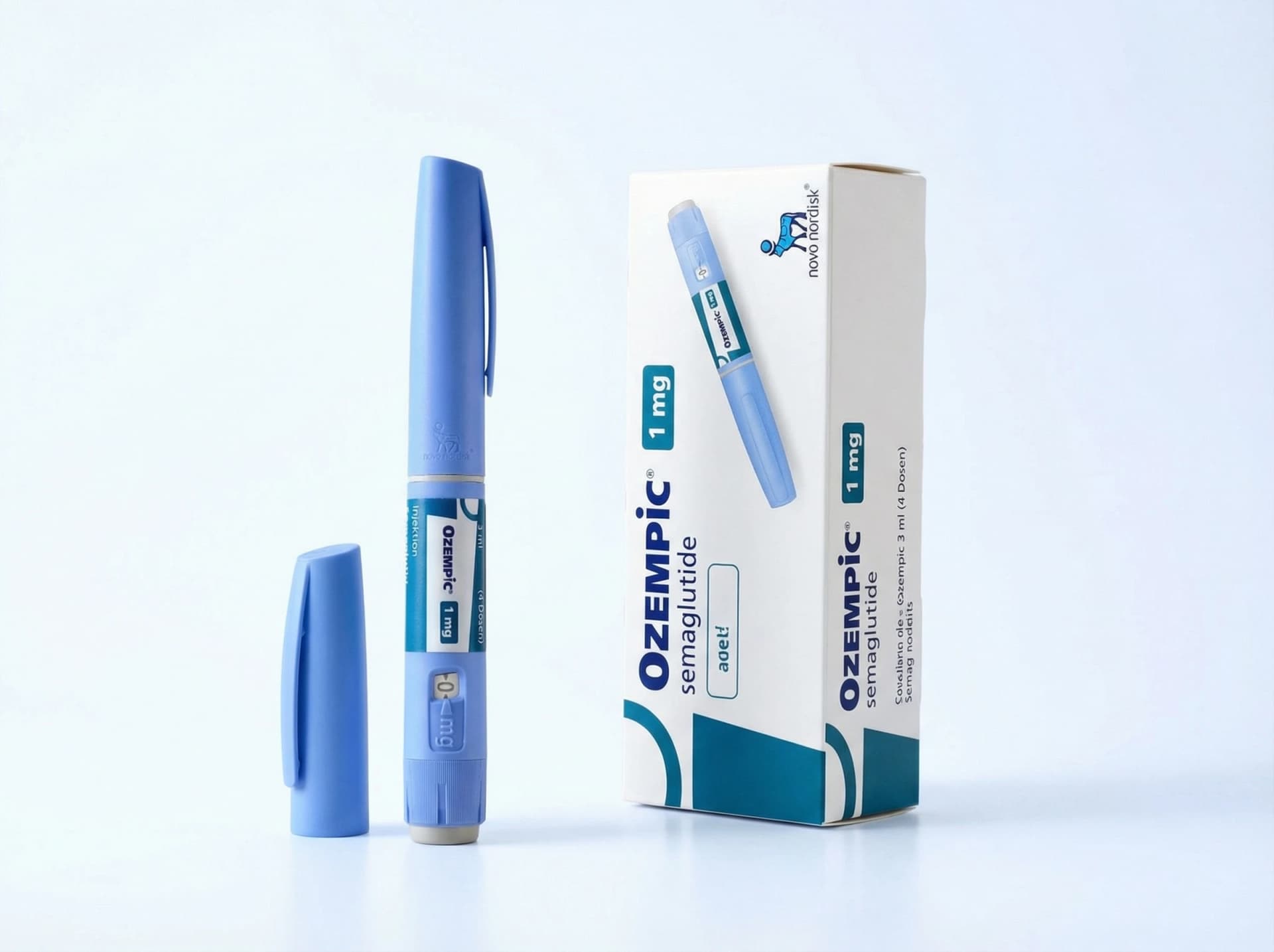 Ozempic FlexTouch — оригінальна ручка та упаковка від Novo Nordisk