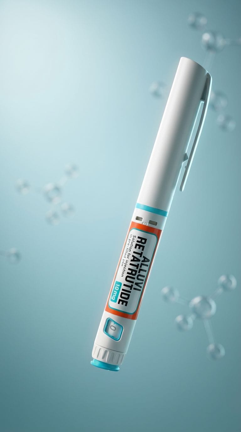 Retatrutide — Alluvi and Pen Peptide injector pens, DOZA program
