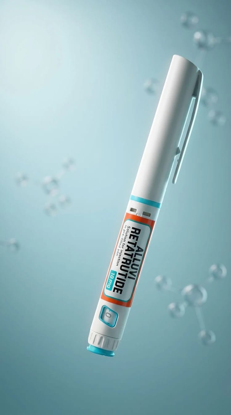 Retatrutide (Ретатрутид) — ручки-інжектори Alluvi та Pen Peptide, програма DOZA