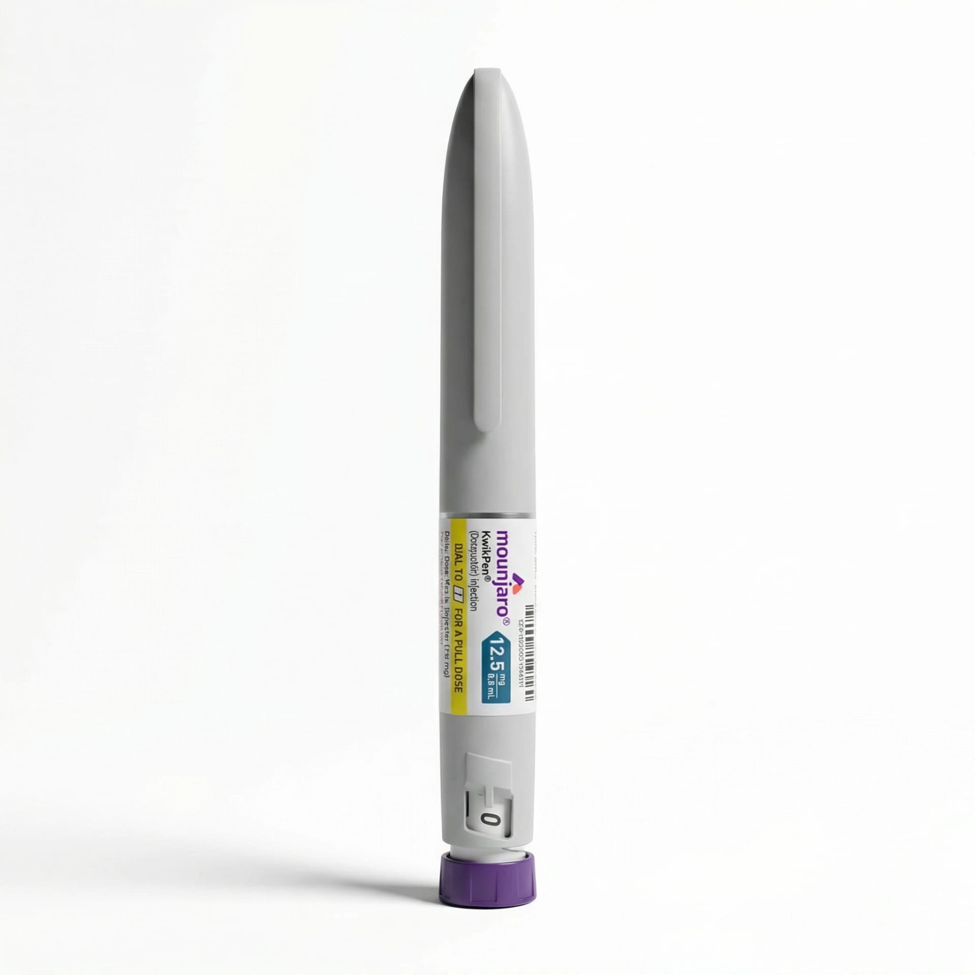 Мунджаро (Mounjaro® KwikPen®) 2.5 мг — автоінжектор тирзепатіду для підшкірної ін'єкції, інструкція DOZA