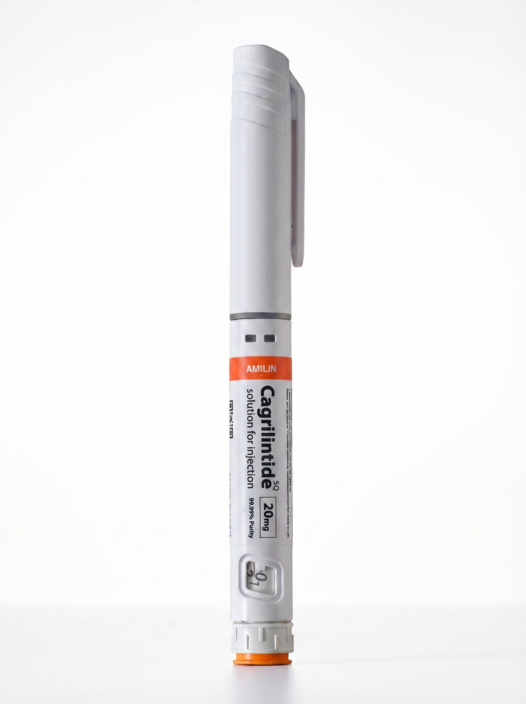 Каґрілінтід Amilin 20 мг — ручка PeptoLabs | DOZA Cagrilintide Amilin 20 мг — оригінальна ручка-інжектор PeptoLabs